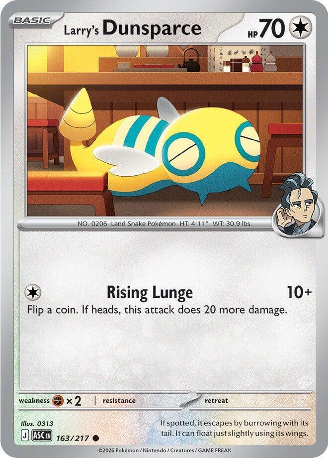 Larry's Dunsparce 163/217 (ME: Ascended Heroes) 