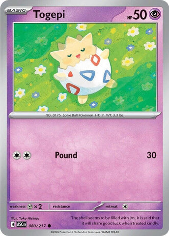 Togepi 080/217 (ME: Ascended Heroes) 
