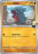 Cynthia's Gible 109/217 (ME: Ascended Heroes) 