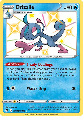 Drizzile SV026/SV122 (Shining Fates: Shiny Vault)  - Holofoil