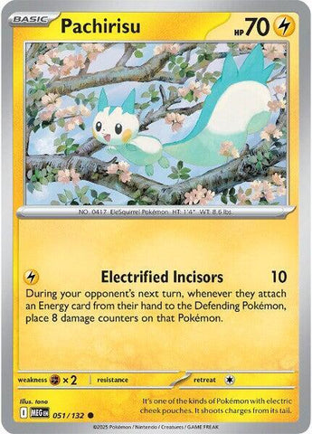 Pachirisu 051/132 (ME01: Mega Evolution) 