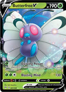 Butterfree V 001/189 (SWSH03: Darkness Ablaze)  - Holofoil