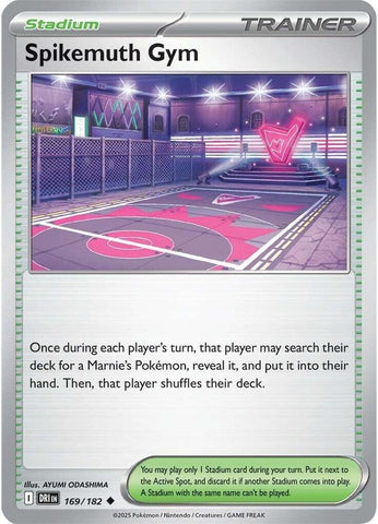 Spikemuth Gym 169/182 (SV10: Destined Rivals) 