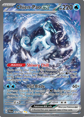 Chien-Pao ex 261/193 (SV02: Paldea Evolved)  - Holofoil