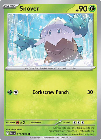 Snover 010/193 (SV02: Paldea Evolved) 