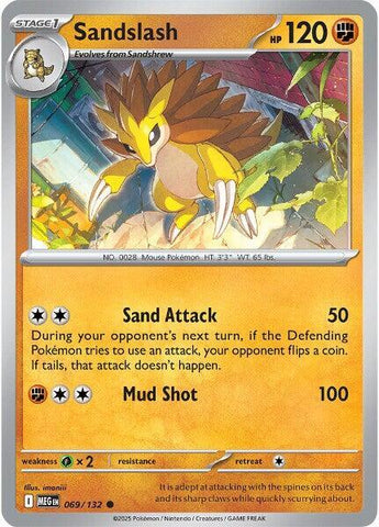 Sandslash 069/132 (ME01: Mega Evolution) 
