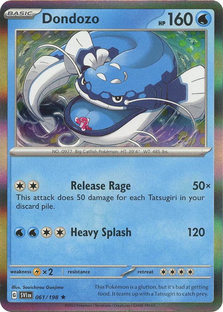 Dondozo 061/198 (SV01: Scarlet & Violet Base Set)  - Holofoil