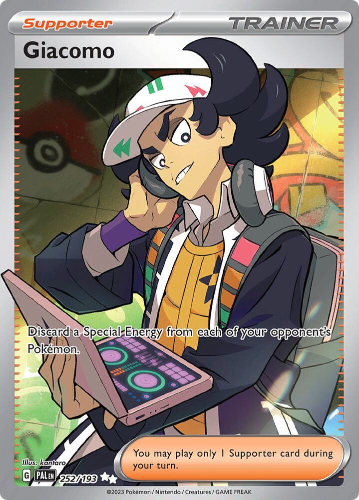 Giacomo 252/193 (SV02: Paldea Evolved)  - Holofoil