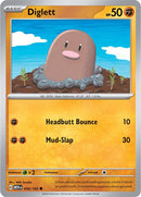 Diglett 050/165 (SV: Scarlet & Violet 151) 