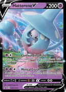 Hatterene V SWSH055 (SWSH: Sword & Shield Promo Cards)  - Holofoil