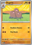 Dugtrio 051/165 (SV: Scarlet & Violet 151) 