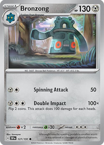 Bronzong 127/191 (SV08: Surging Sparks) 