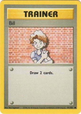 Bill 091/102 (Base Set)  - Unlimited Normal
