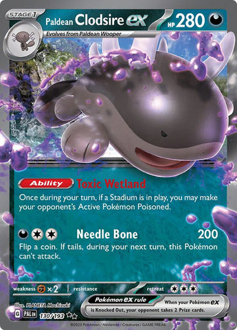 Paldean Clodsire ex 130/193 (SV02: Paldea Evolved)  - Holofoil
