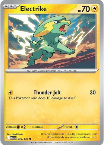 Electrike 049/132 (ME01: Mega Evolution) 