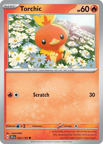 Torchic 022/159 (SV09: Journey Together) 