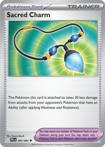 Sacred Charm 093/094 (ME02: Phantasmal Flames)  - Reverse Holofoil