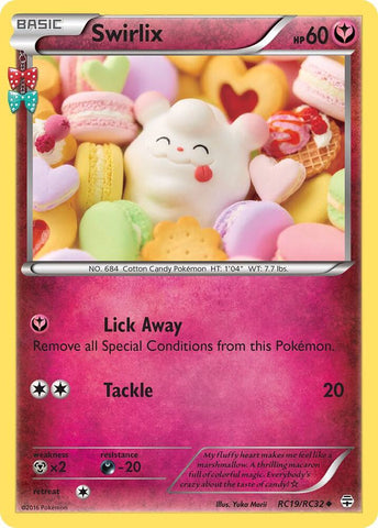 Swirlix RC19/RC32 (Generations: Radiant Collection)  - Holofoil