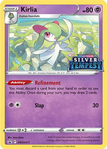 Kirlia Prerelease SWSH271 (SWSH: Sword & Shield Promo Cards)  - Holofoil