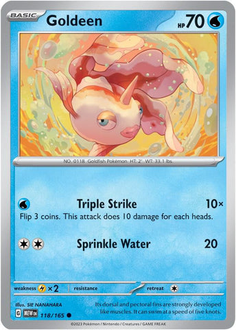 Goldeen 118/165 (SV: Scarlet & Violet 151) 