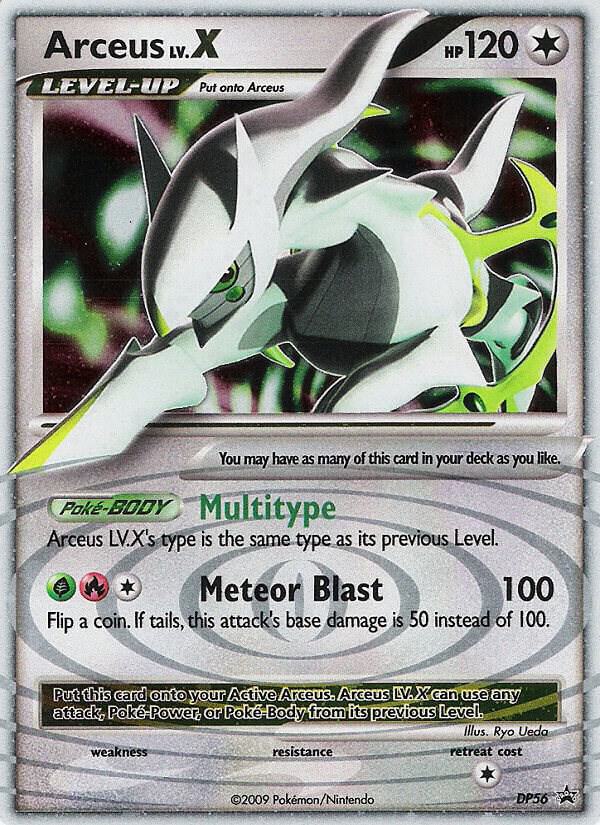 Arceus Lv.X DP56 (Diamond and Pearl Promos)  - Holofoil