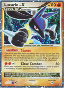 Lucario LVX DP12 (Diamond and Pearl Promos)  - Holofoil