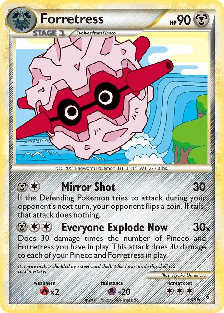 Forretress 5/95 (Call of Legends)  - Holofoil