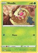 Weedle 001/198 (SWSH06: Chilling Reign) 