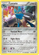 Lucario 63/124 (XY - Fates Collide)  - Holofoil