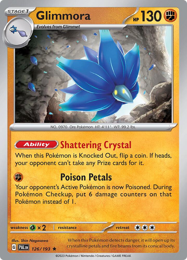 Glimmora 126/193 (SV02: Paldea Evolved)  - Holofoil
