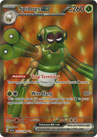 Spidops ex 223/198 (SV01: Scarlet & Violet Base Set)  - Holofoil