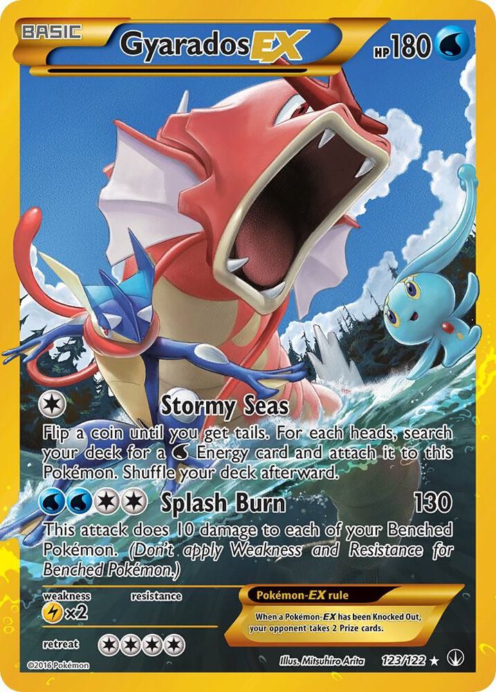 Gyarados EX 123/122 (XY - BREAKpoint)  - Holofoil