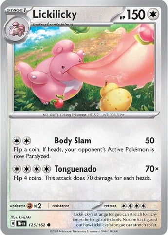 Lickilicky 125/162 (SV05: Temporal Forces) 