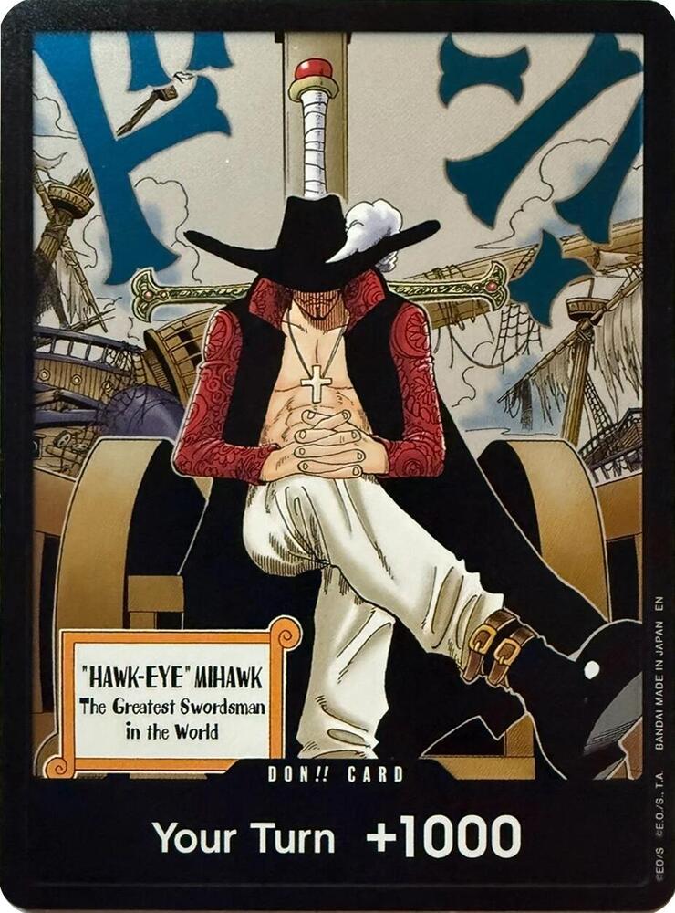 DON!! Dracule Mihawk  (The Azure Sea's Seven) 