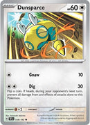 Dunsparce 128/162 (SV05: Temporal Forces)  - Reverse Holofoil