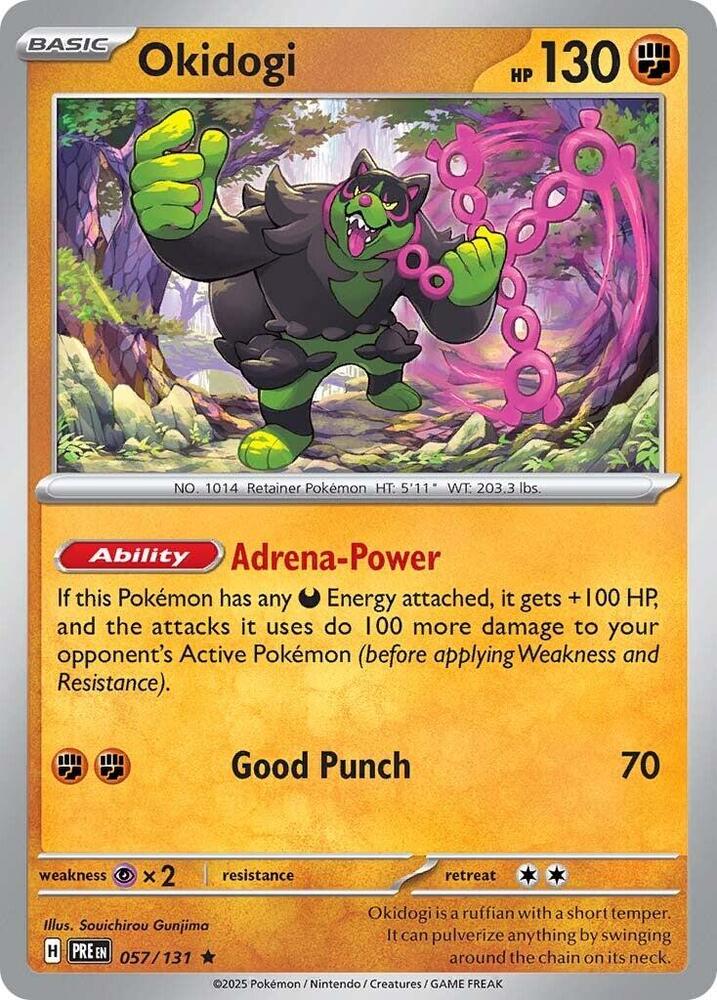 Okidogi 057/131 (SV: Prismatic Evolutions)  - Holofoil