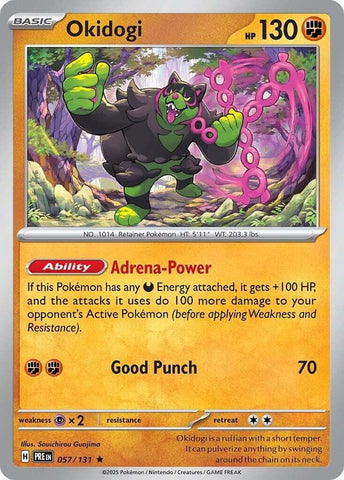 Okidogi 057/131 (SV: Prismatic Evolutions)  - Holofoil