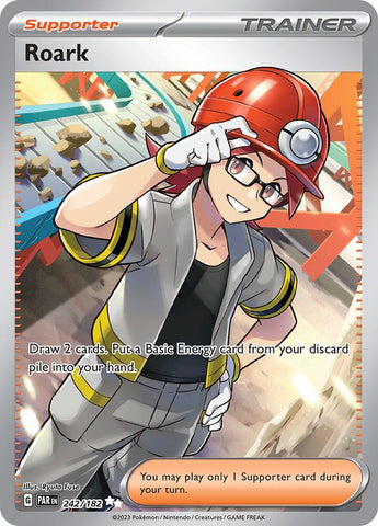 Roark 242/182 (SV04: Paradox Rift)  - Holofoil