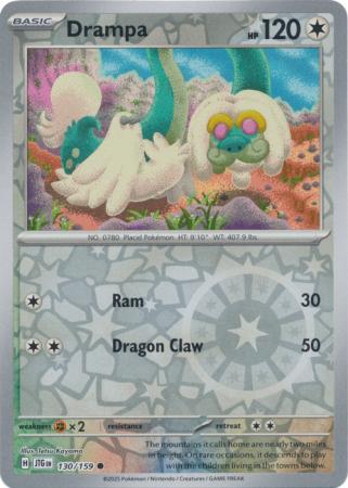 Drampa 130/159 (SV09: Journey Together)  - Reverse Holofoil