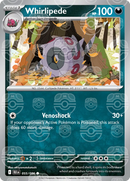 Whirlipede Master Ball Pattern 055/086 (SV: Black Bolt)  - Master Ball Holofoil