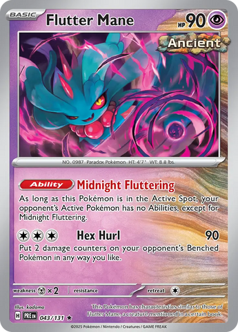 Flutter Mane 043/131 (SV: Prismatic Evolutions)  - Holofoil