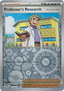 Professor's Research 122/131 (SV: Prismatic Evolutions)  - Reverse Holofoil