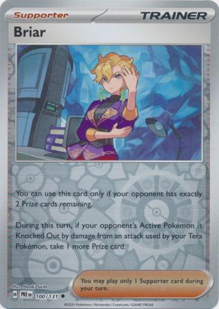 Briar 100/131 (SV: Prismatic Evolutions)  - Reverse Holofoil