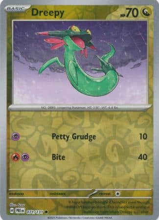 Dreepy 071/131 (SV: Prismatic Evolutions)  - Reverse Holofoil