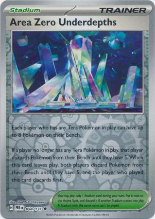 Area Zero Underdepths 094/131 (SV: Prismatic Evolutions)  - Reverse Holofoil