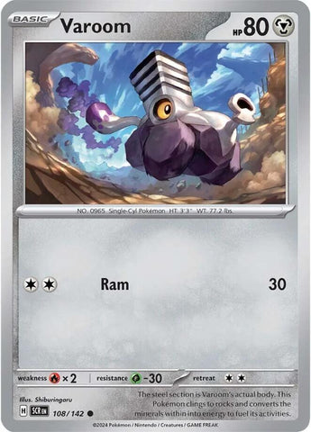 Varoom 108/142 (SV07: Stellar Crown) 