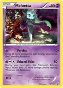Meloetta 78/113 (Legendary Treasures)  - Holofoil