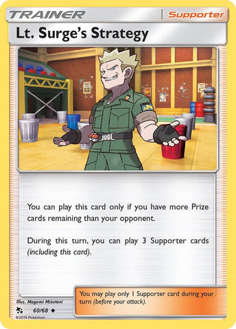 Lt. Surge's Strategy 60/68 (Hidden Fates) 