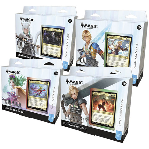 (preorder) Magic Final Fantasy - Commander Deck Collectors Edition (Display)