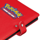 Pokemon - TCG - ULTRA PRO Premium Red Snap 4 Pocket Binder